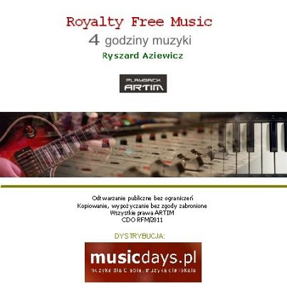 Muzyka Royalty Free - zestaw 4CD (RFM)