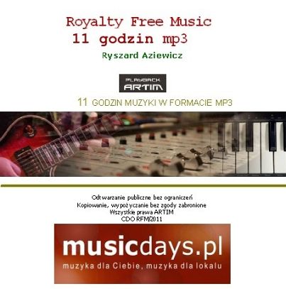 Muzyka Royalty Free - 11 godzin MP3 (RFM)