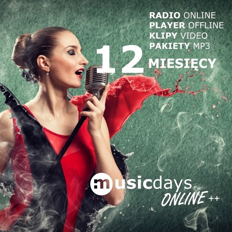 MusicDays Online++ (Licencja 12 MIESIĘCY)